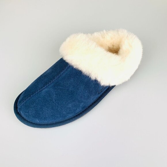NIB Ugg Women's Moraene Slippers Size US 6 in blue - Picture 1 of 11